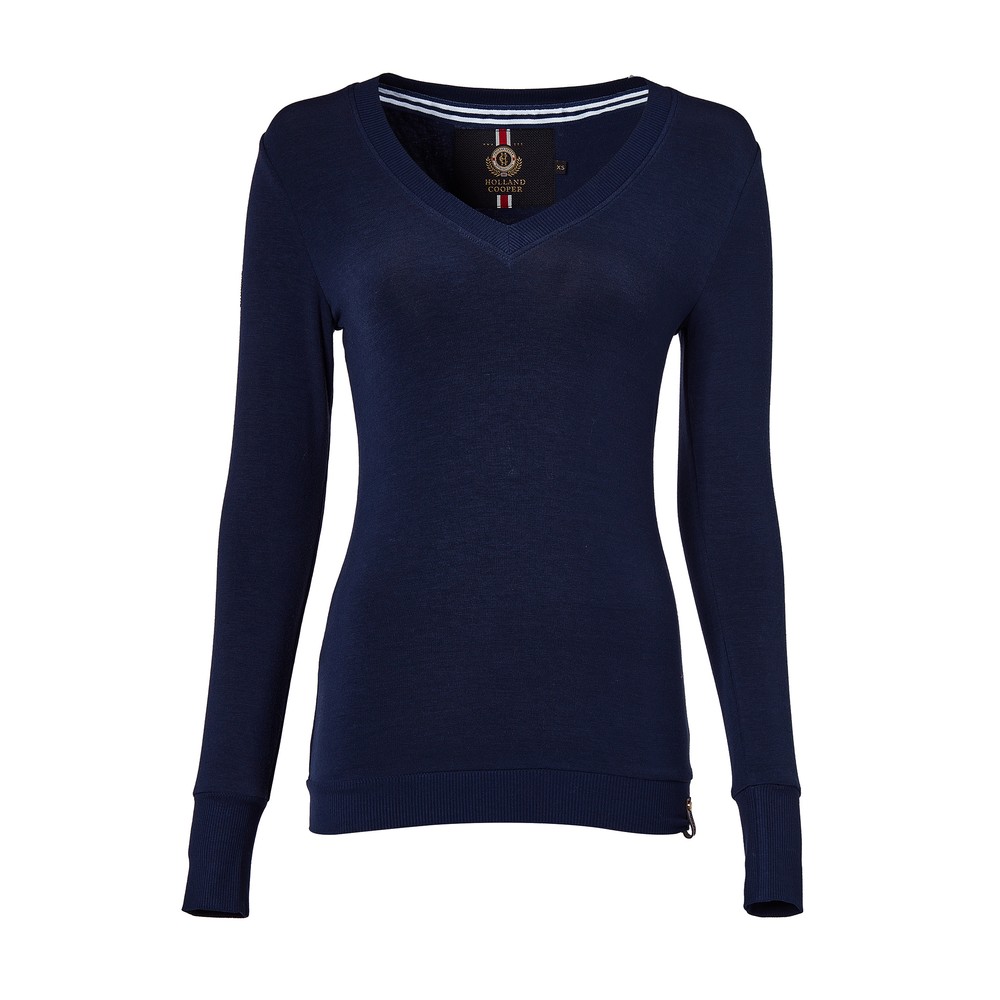 Holland Cooper Soft Touch V Neck Jumper