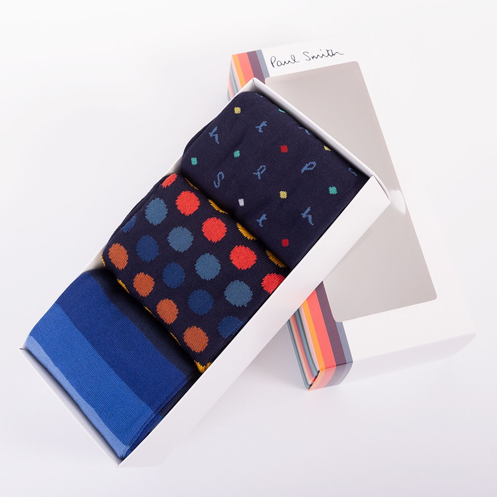 Paul Smith 3 Pack Boxed Socks