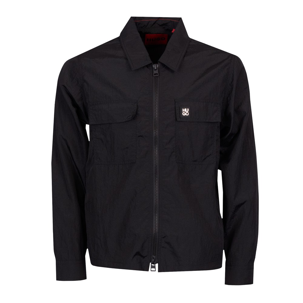 Hugo Emalo Stacked Logo Overshirt