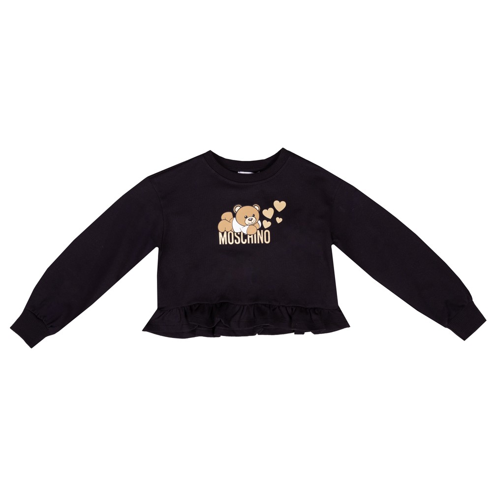 Moschino Heart Bear Logo Sweatshirt