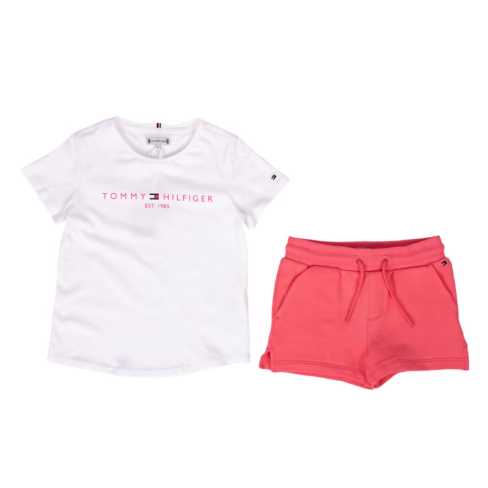 Tommy Hilfiger Kids Essential Girls T Shirt & Short Set