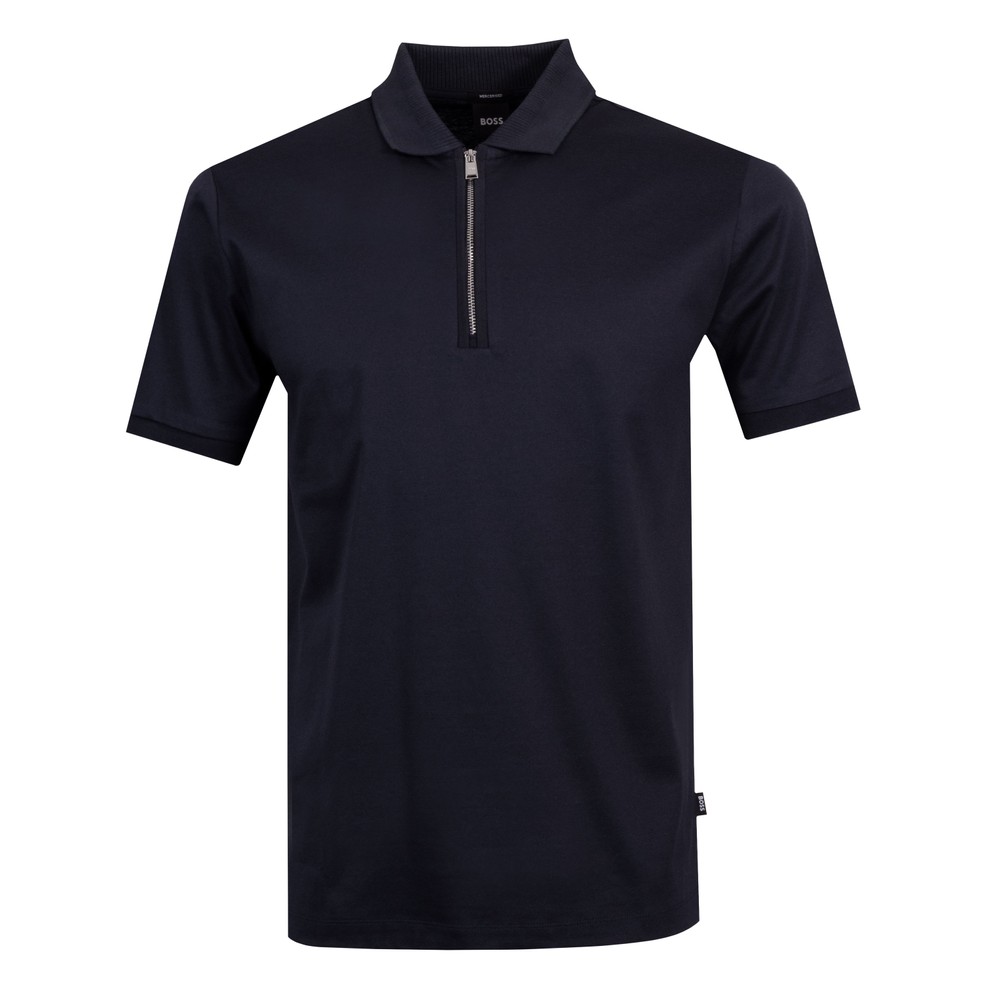 BOSS Formal Polston 11 Zip Polo Shirt