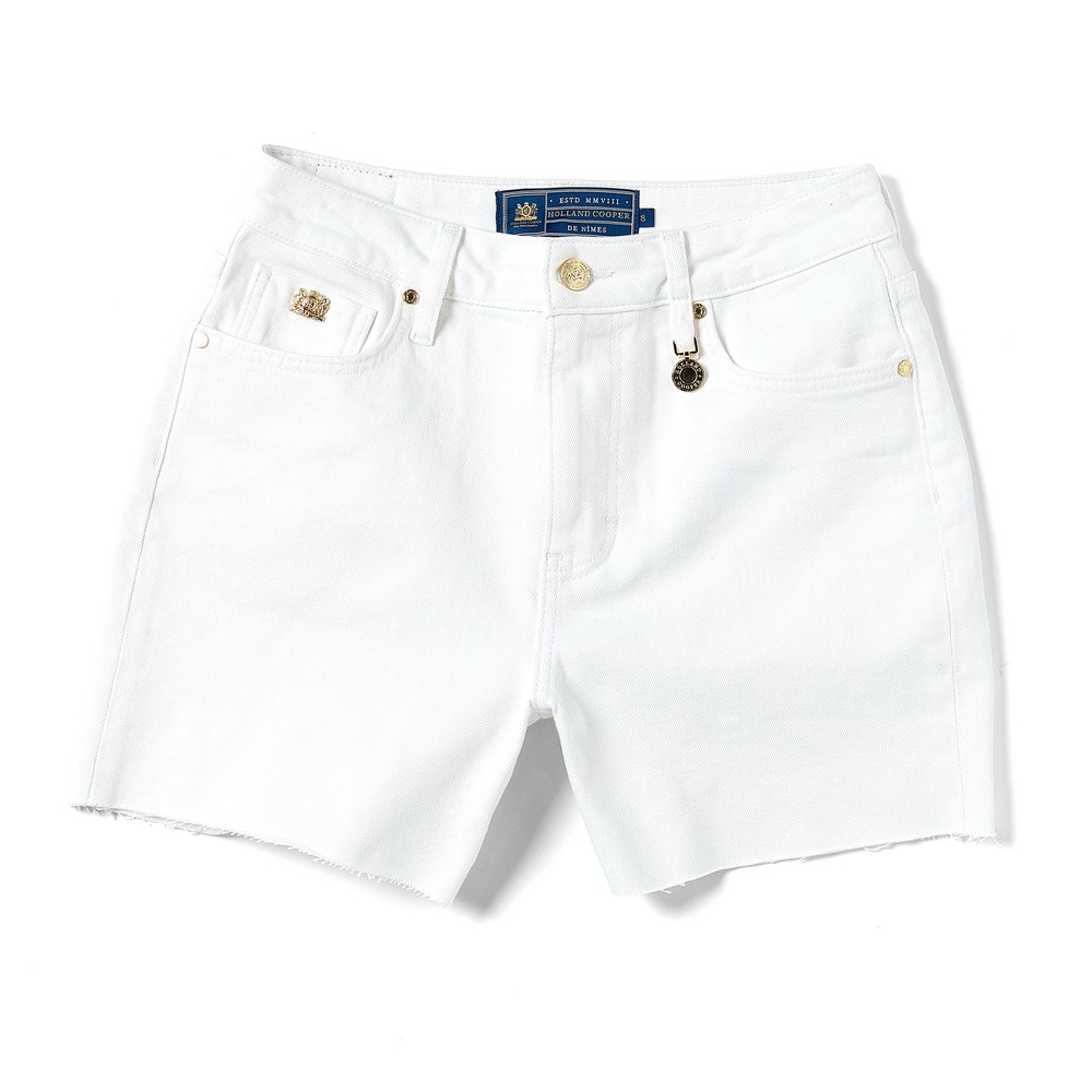 Holland Cooper High Rise Denim Short