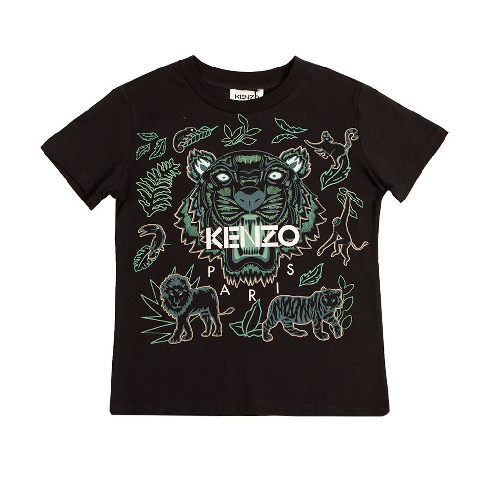 Kenzo Kids Tiger & Friends T Shirt