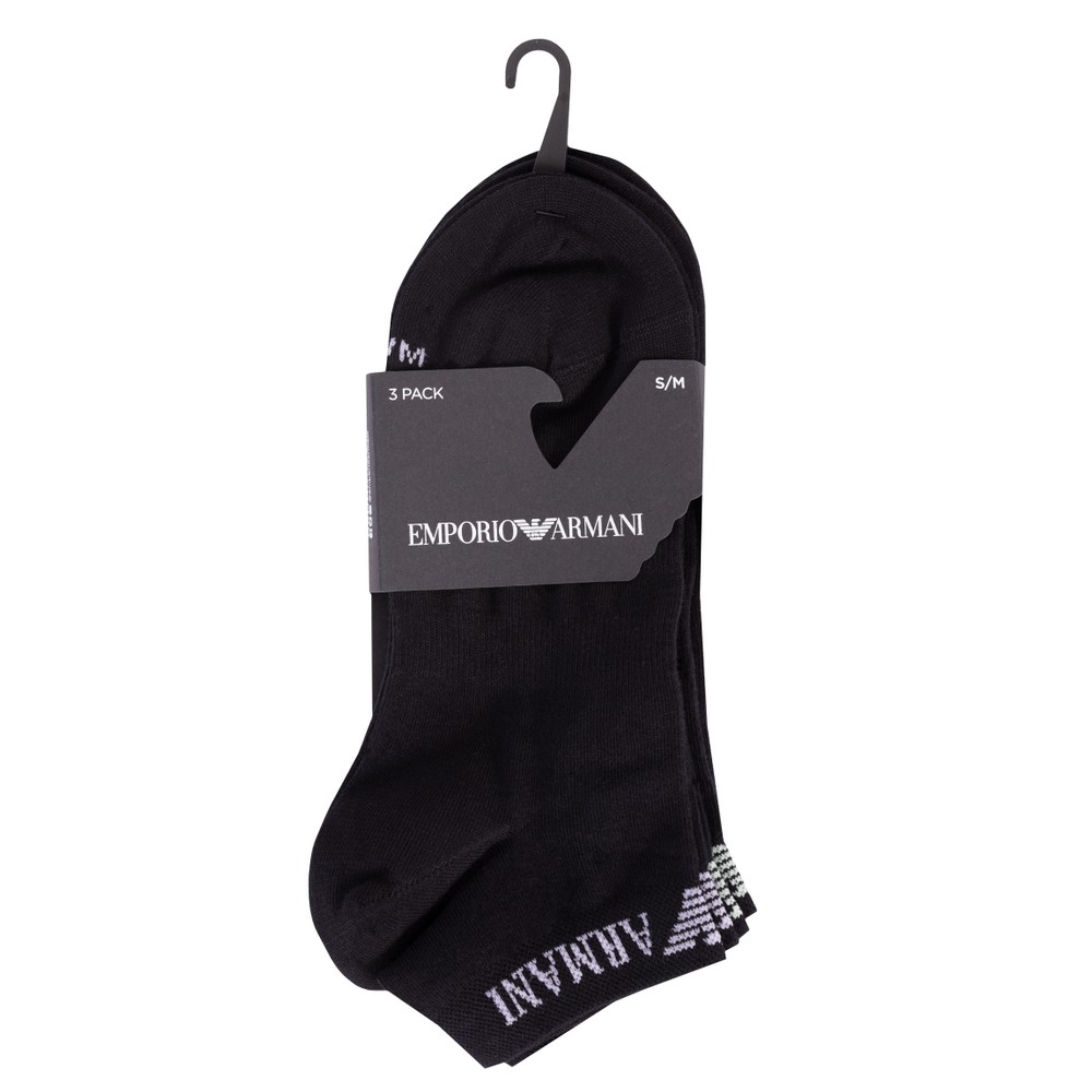 Emporio Armani 3 Pack Trainer Sock