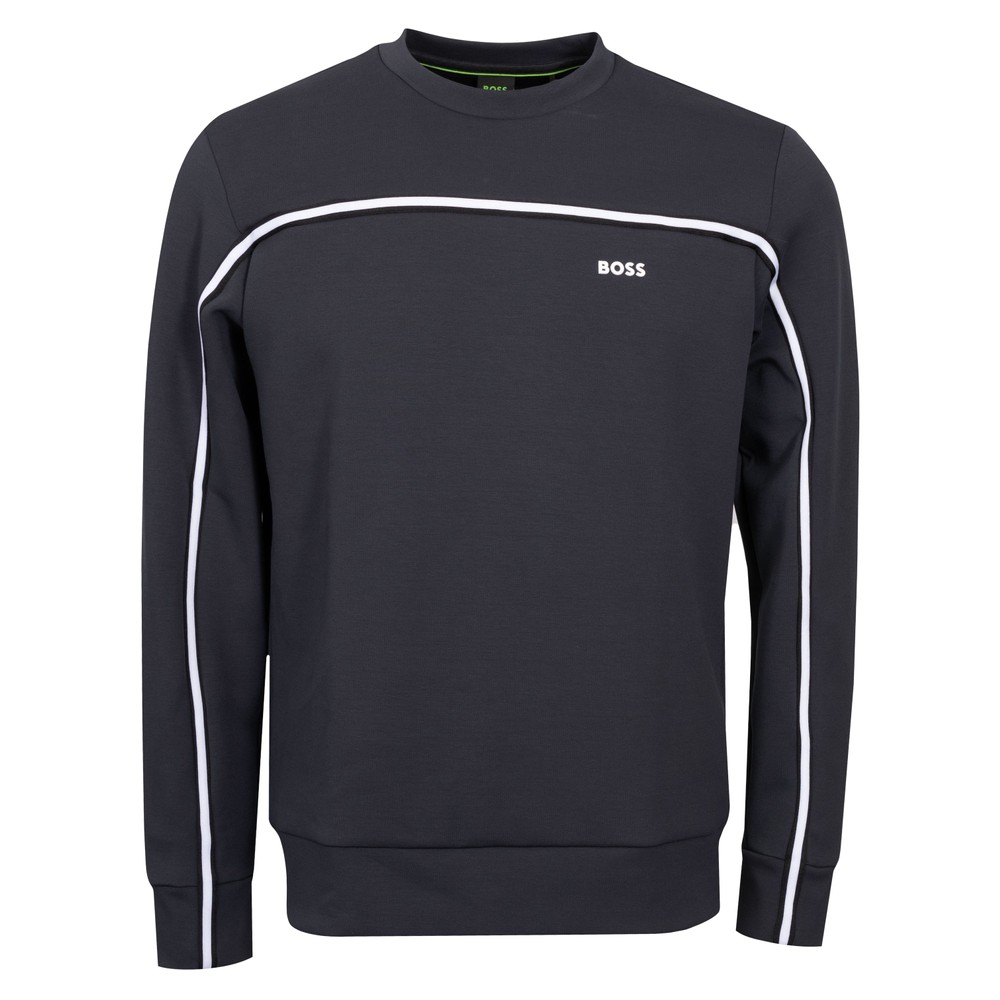 BOSS Athleisure Salbo 1 Tape Chest Sweatshirt