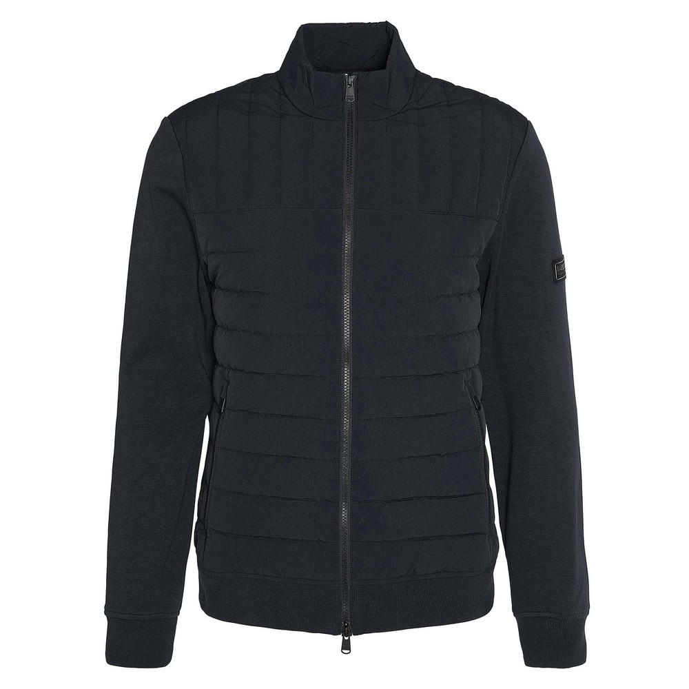 BARBOUR INTERNATIONAL Counter Quilted Full-Zip Sweatshirt