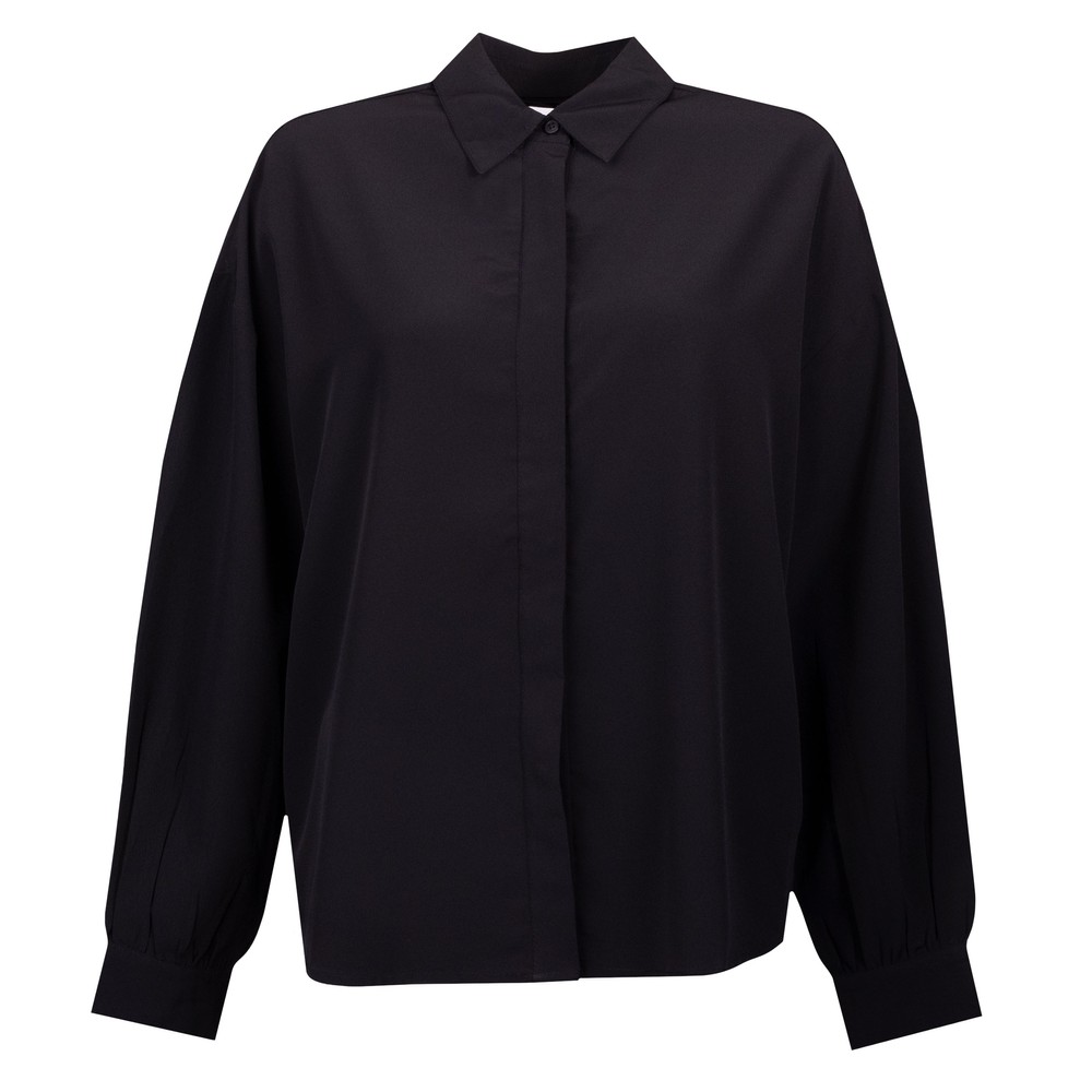 French Connection Capriana Crepe Tie Back Shirt