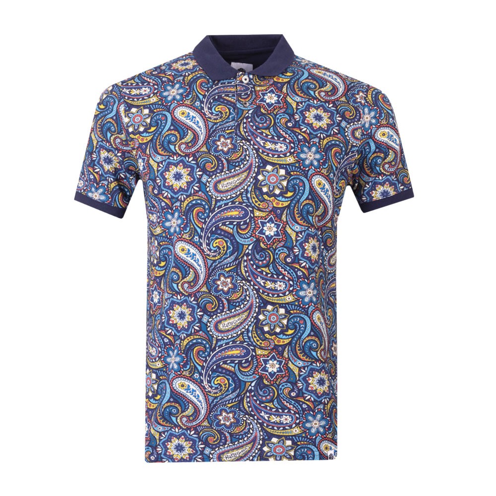 Pretty Green Marriot Paisley Polo