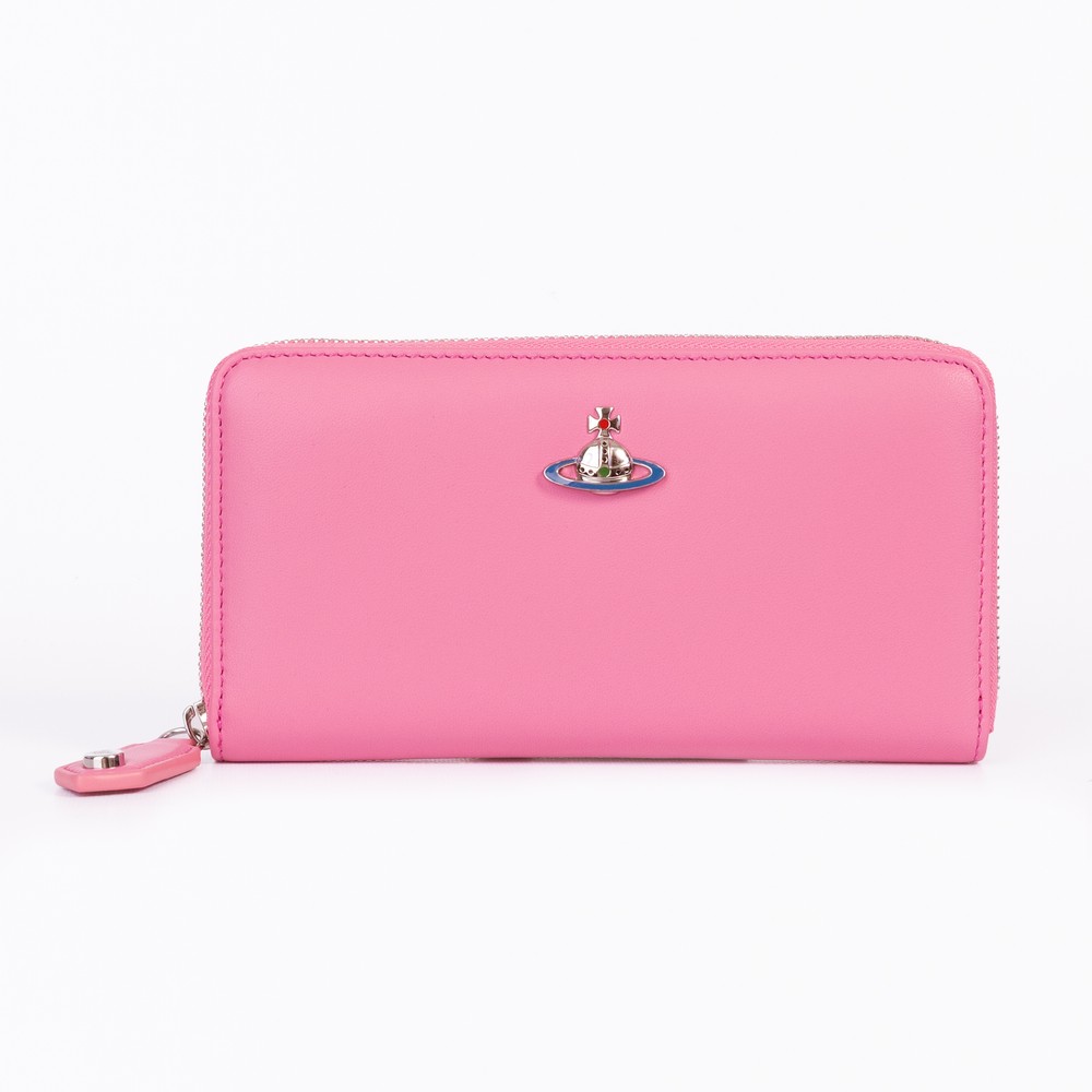 Vivienne Westwood Nappa Classic Zip Around Purse