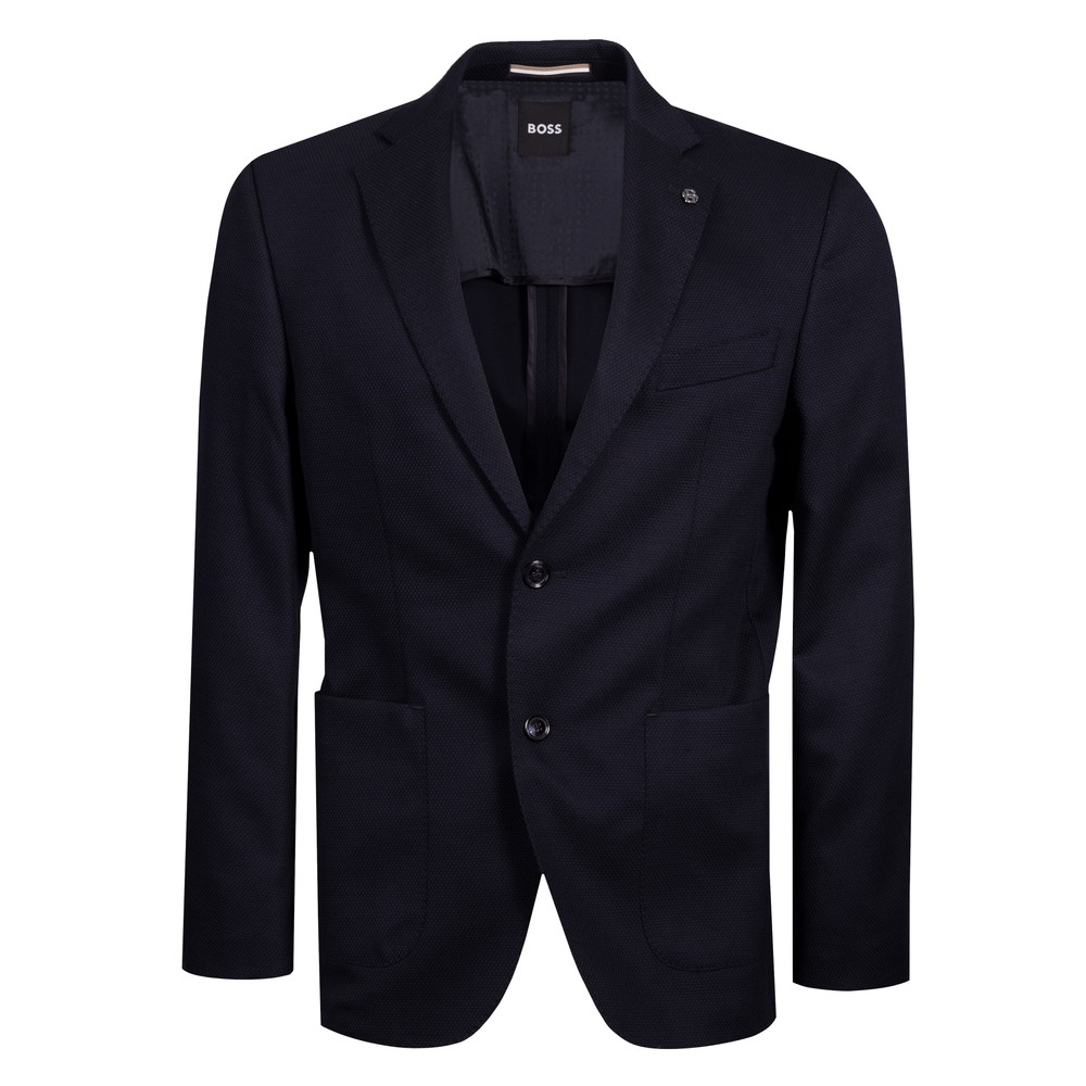 BOSS P Hanry Textured Jersey Blazer