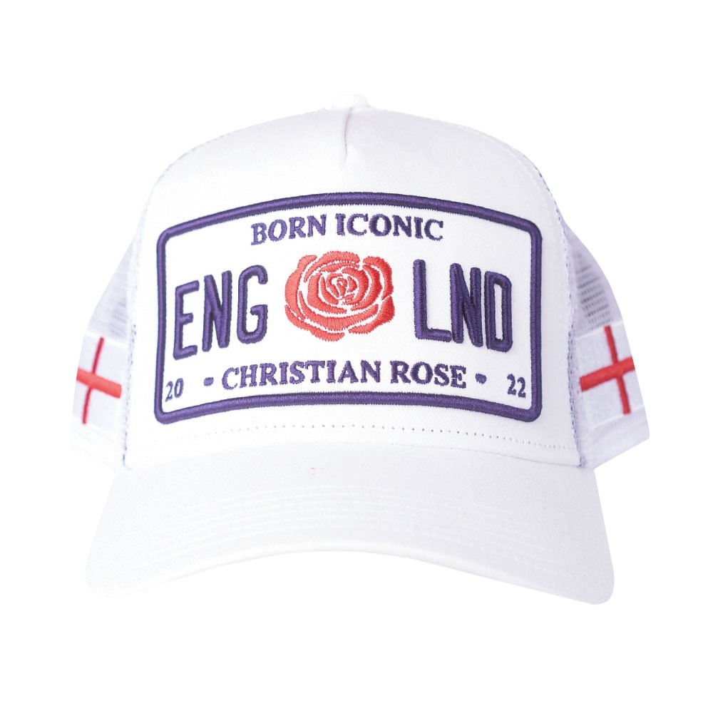 Christian Rose England Plate Cap