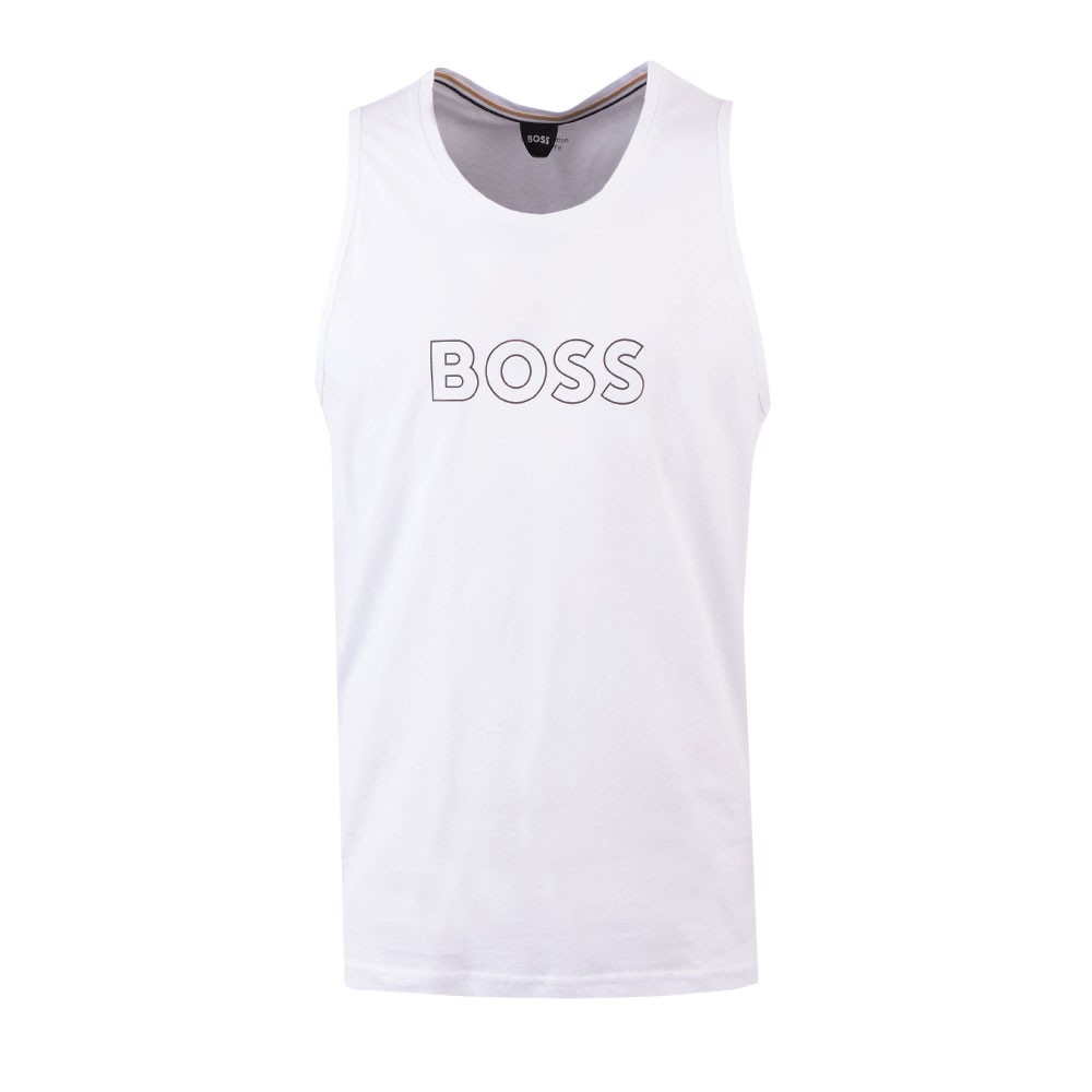 BOSS Bodywear Outline Logo Beach Vest