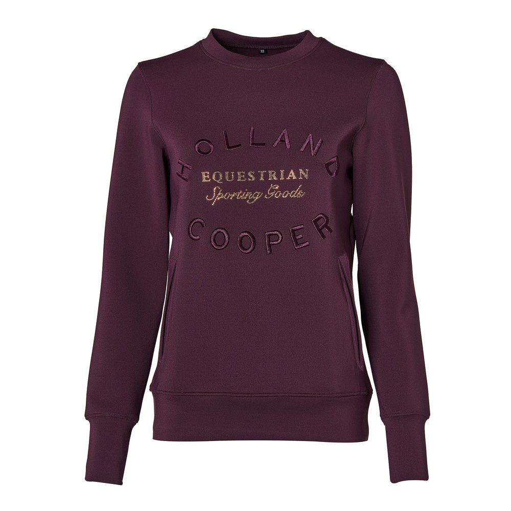 Holland Cooper Crystal Crew Neck Sweat