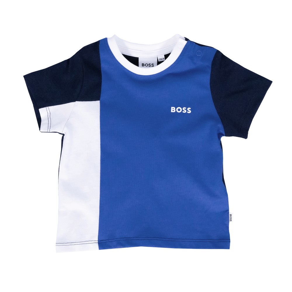 BOSS Baby J50616 Colourblock T Shirt