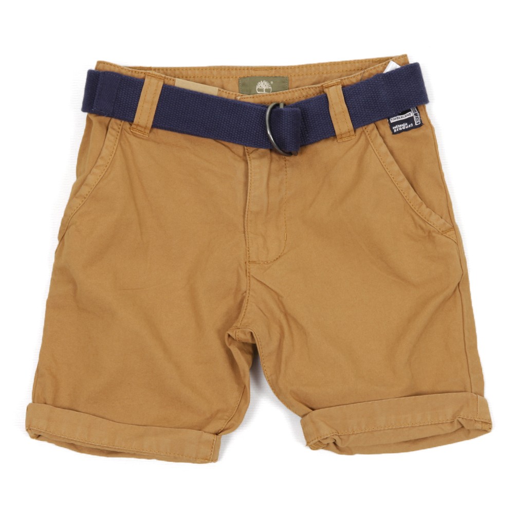 Timberland Timberland Boys T24795 Chino Shorts With Belt