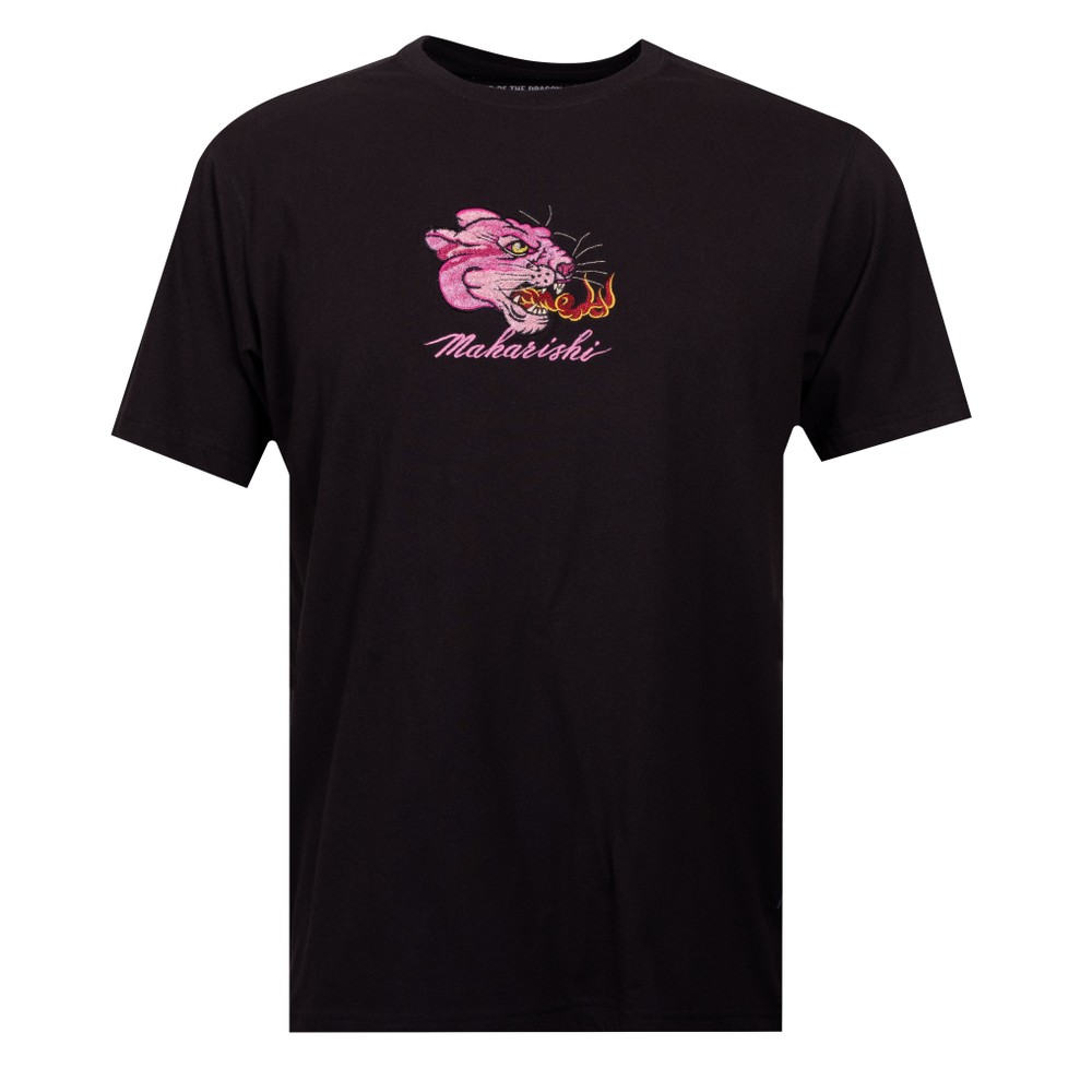 Maharishi Panther Chimera Embroidered T Shirt