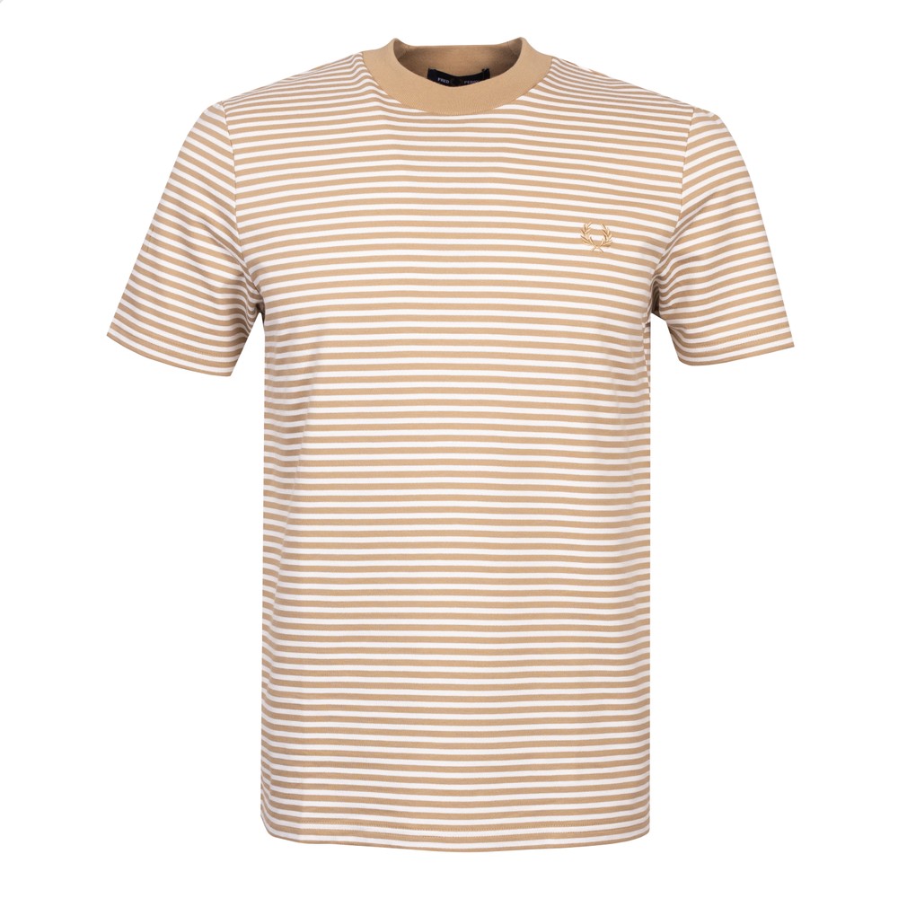 Fred Perry Fine Stripe Heavy Weight T-Shirt