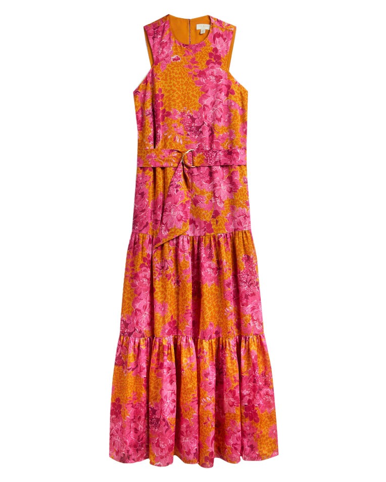 Ted Baker Bambia Tiered Relaxed Maxi Dress