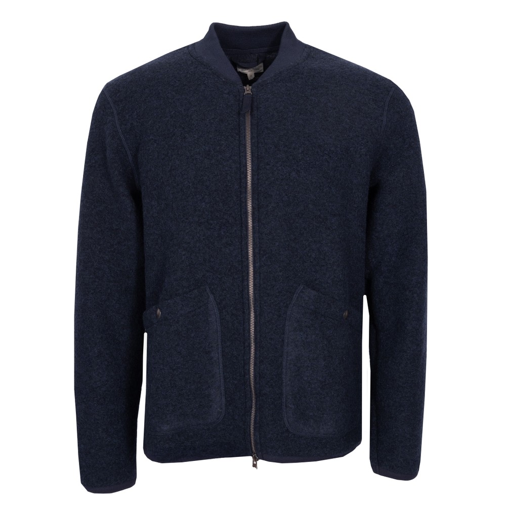 Hartford David Full Zip Wool Bomber