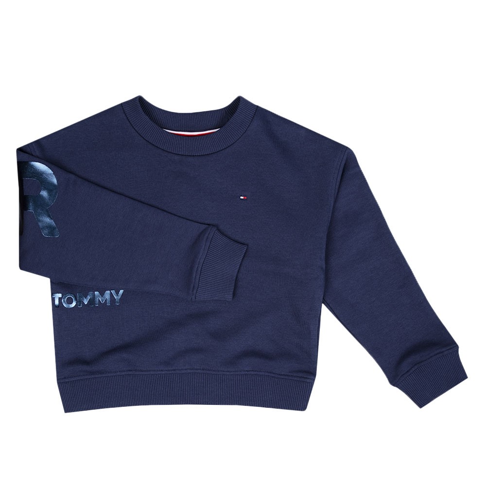 Tommy Hilfiger Kids Tommy Metallic Foil Sweatshirt