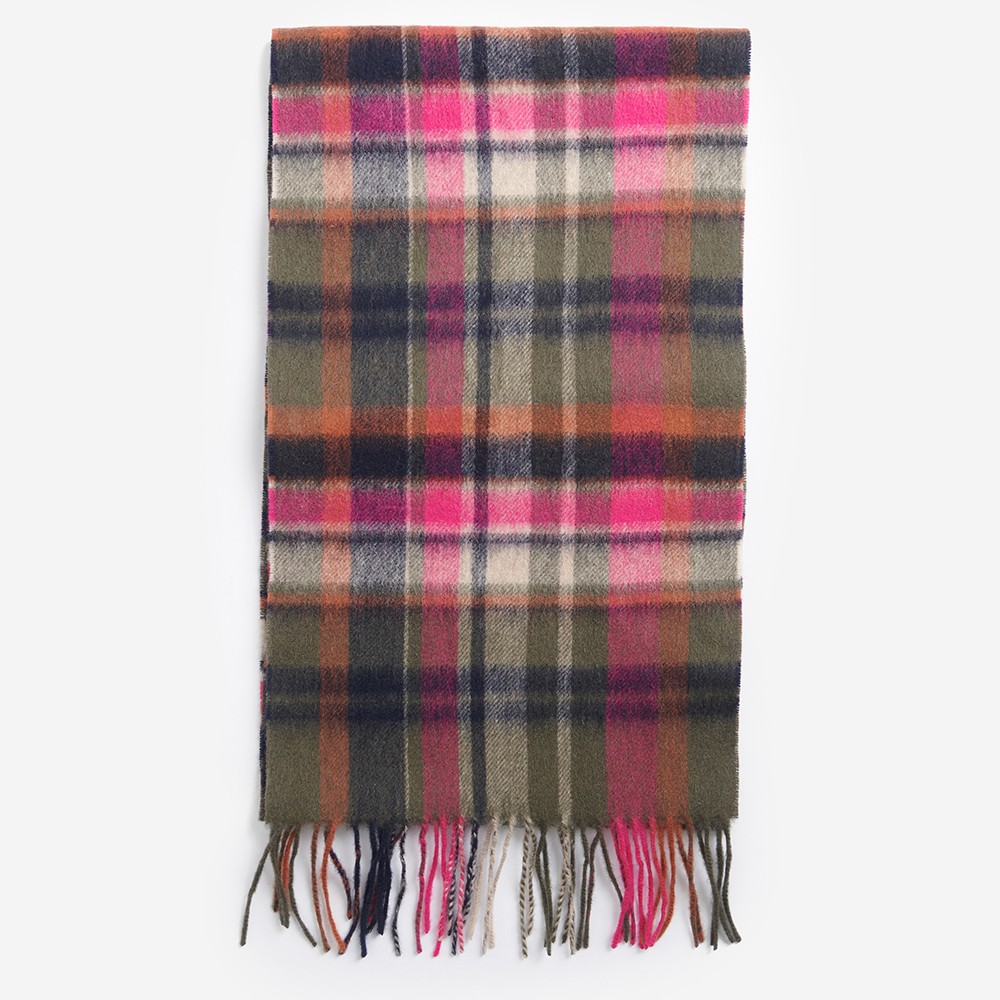 Barbour Lifestyle Vintage Winter Plaid Scarf