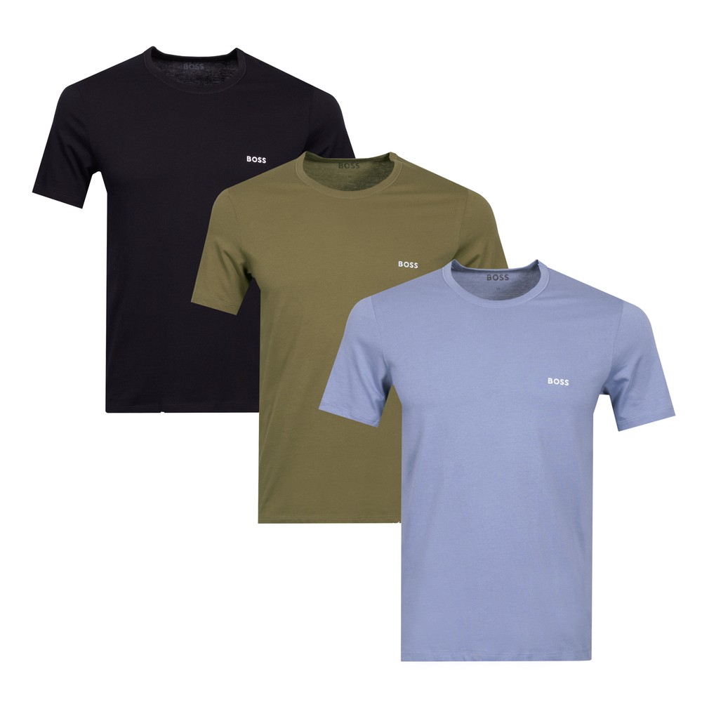 BOSS Bodywear 3 Pack Crew Neck T Shirt