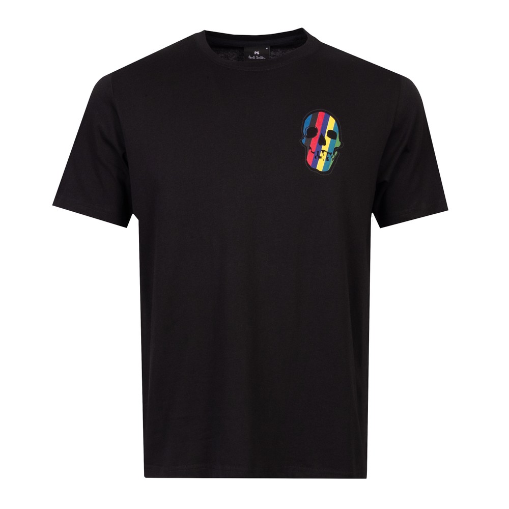 Ps Paul Smith Stripe Skull T-Shirt