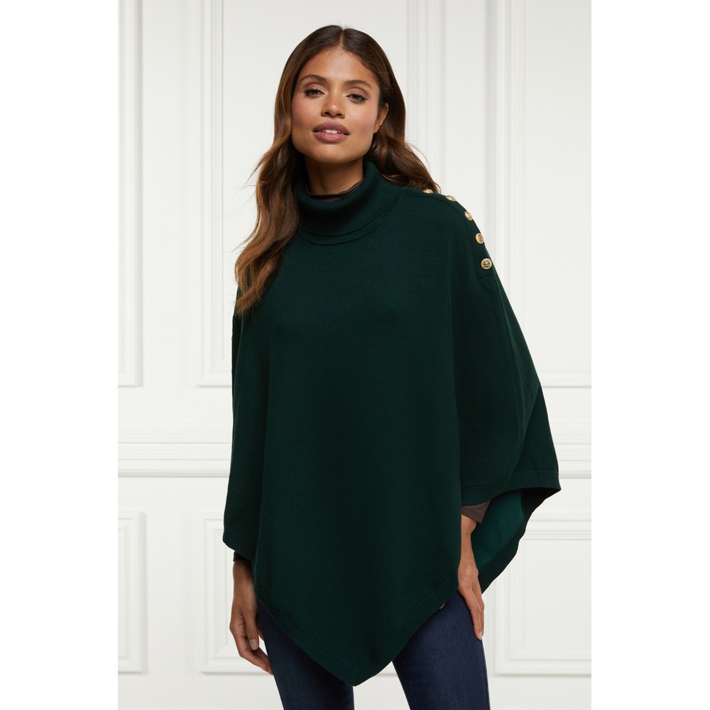 Holland Cooper Roll Neck Cape