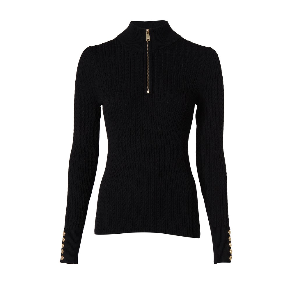 Holland Cooper Ava Half Zip Knit Jumper