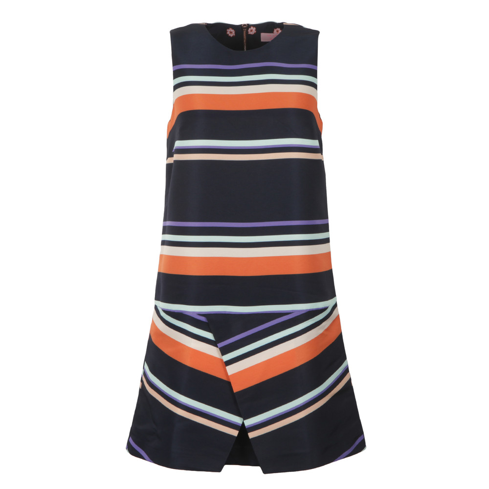 Ted Baker Damica Tribal Stripe Fold Skirt Tunic