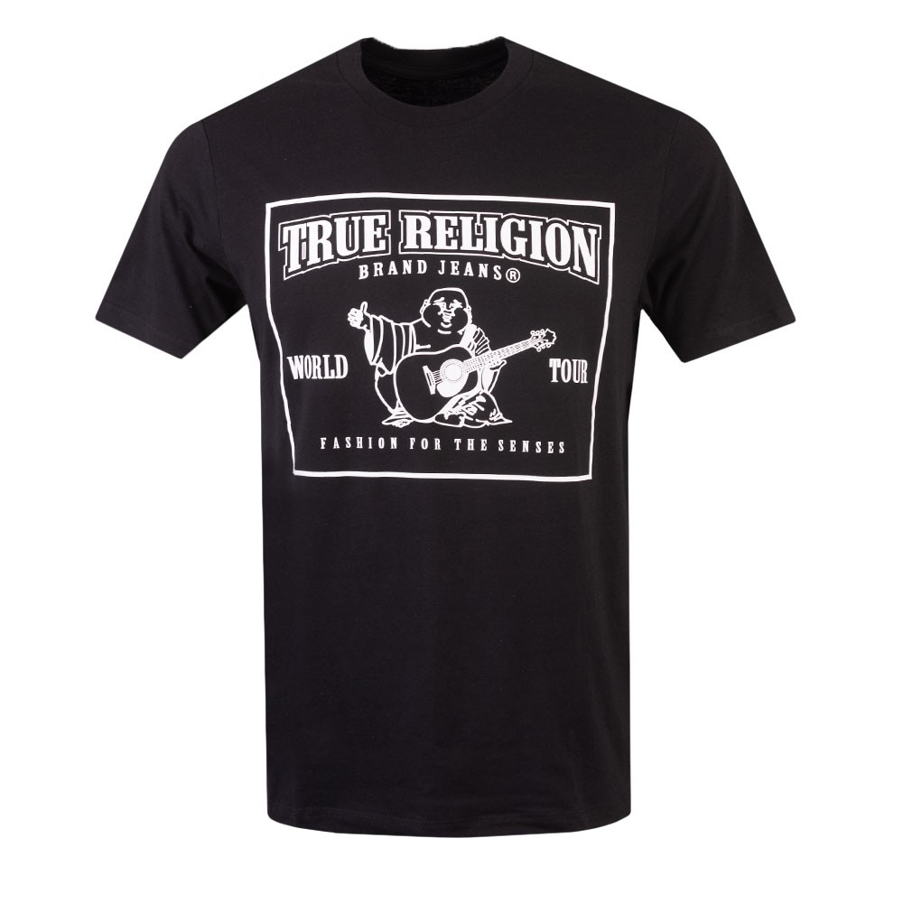 True Religion Square Buddha Logo T-Shirt