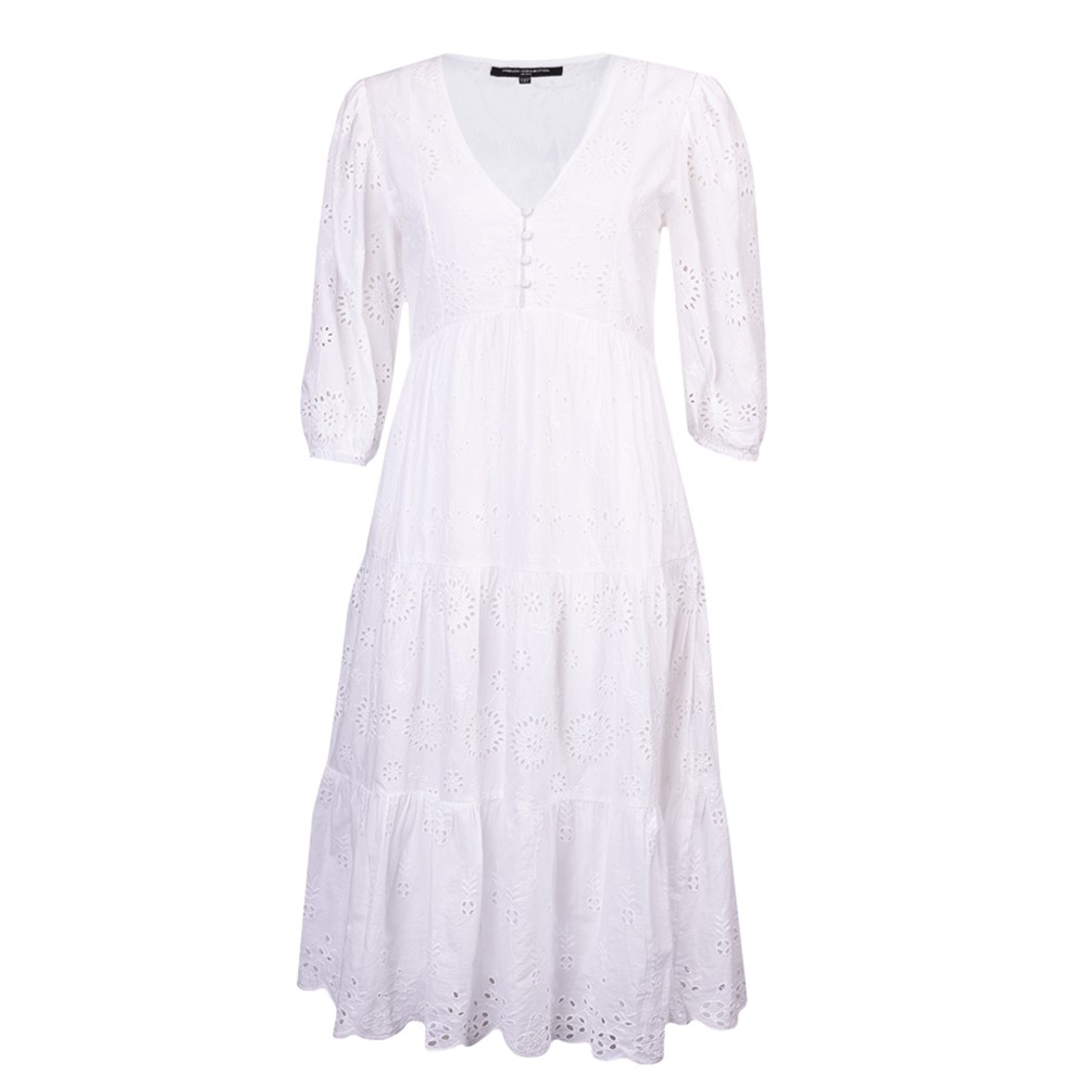 French Connection Broderie Anglaise Dress