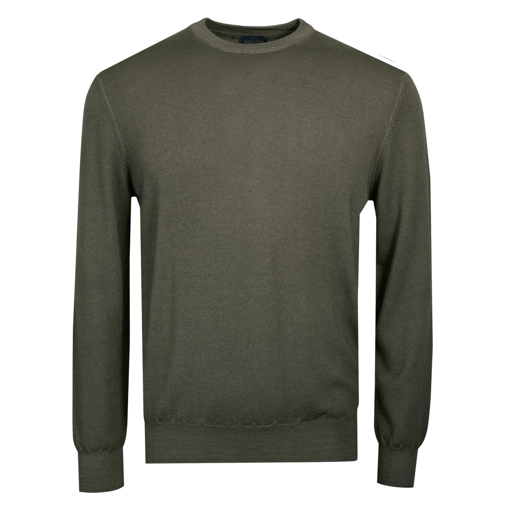 Paul & Shark Garment Dyed Extrafine Merino Crew neck Jumper