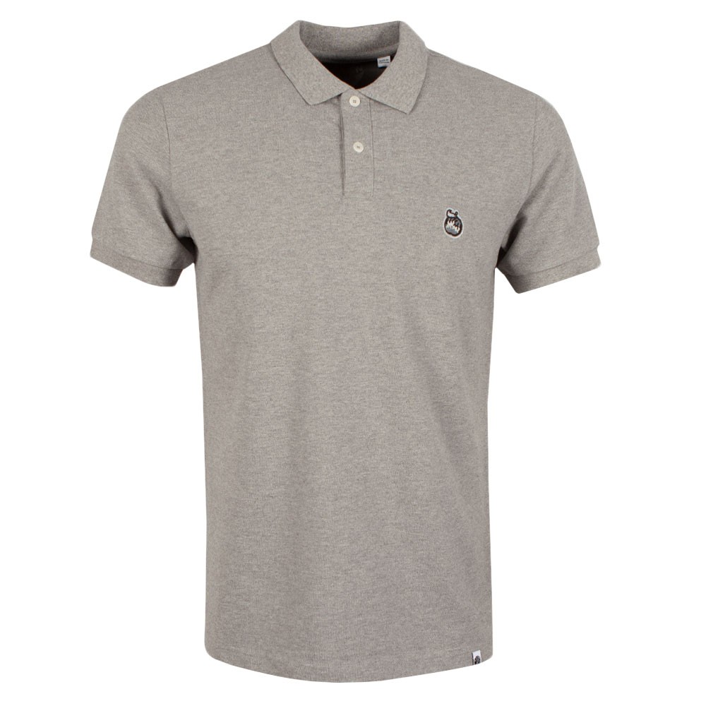 Pretty Green Autumn Apple Embroidery Polo