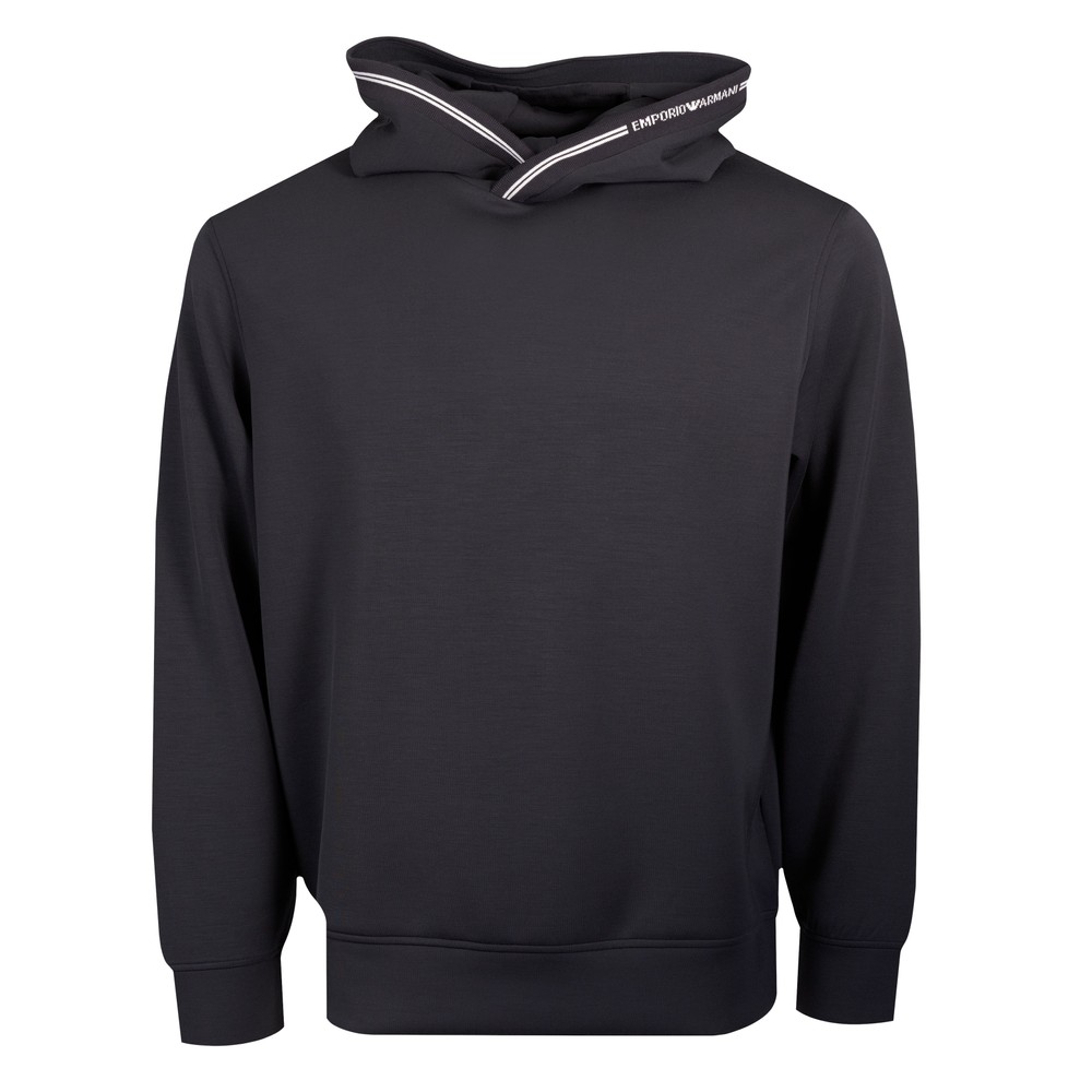 Emporio Armani Tipped Hooded Sweatshirt