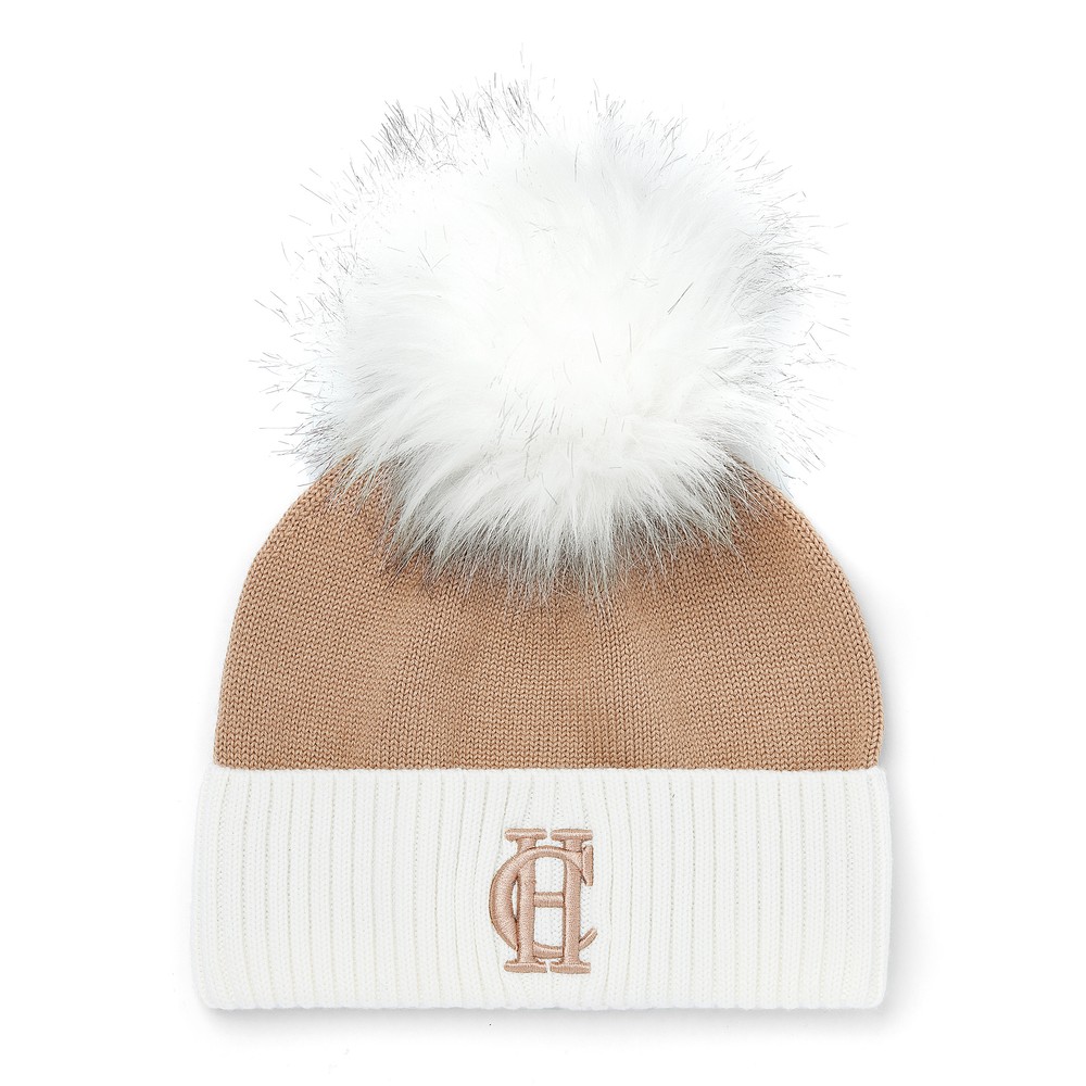 Holland Cooper Chelsea Merino Bobble Hat