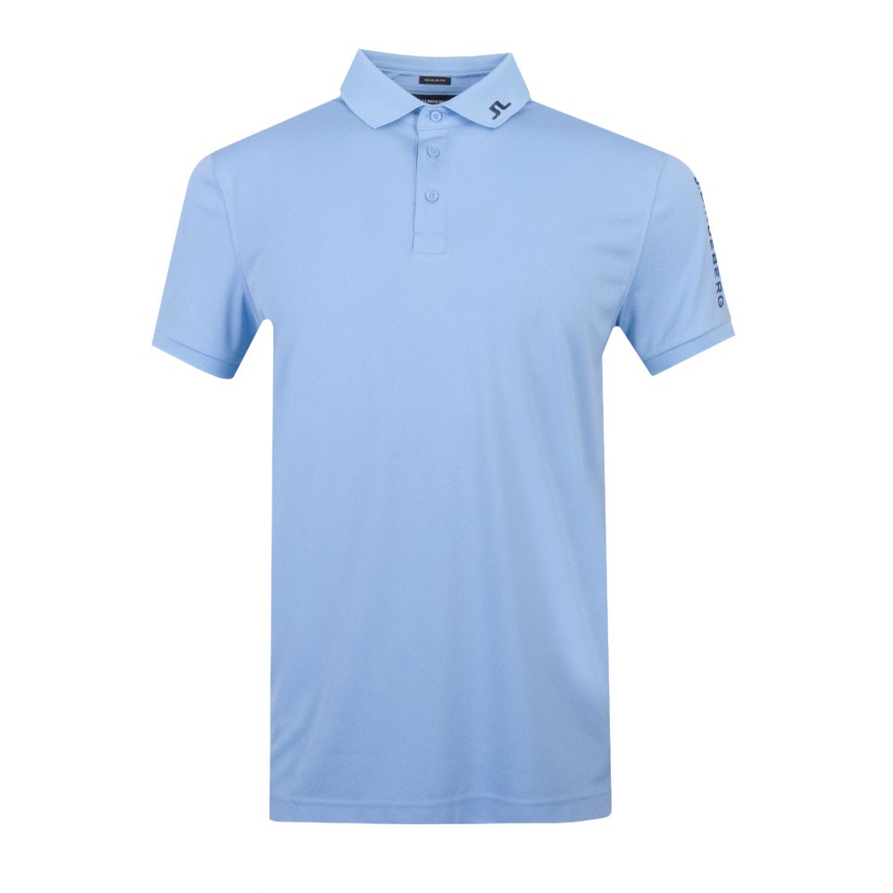 J.Lindeberg Tour Tech Regular Fit Print Polo Shirt