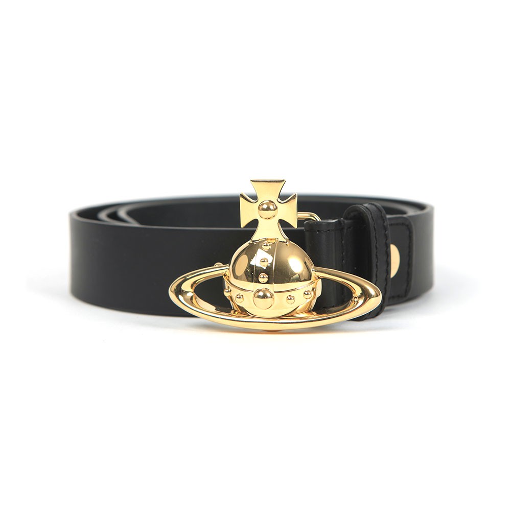 Vivienne Westwood Orb Buckle Leather Belt