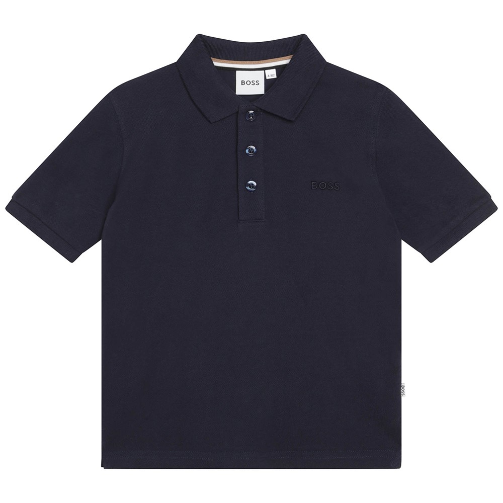 BOSS J25M26 Plain Polo Shirt