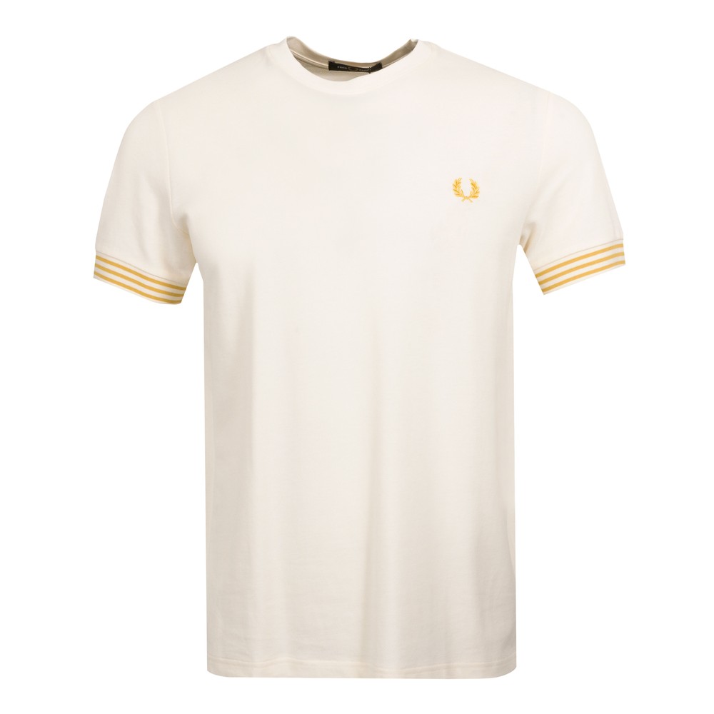 Fred Perry Striped Cuff T-Shirt