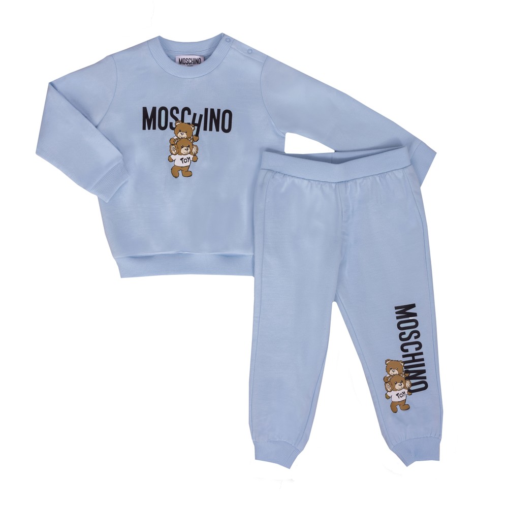 Moschino Baby Stacked Bear Tracksuit