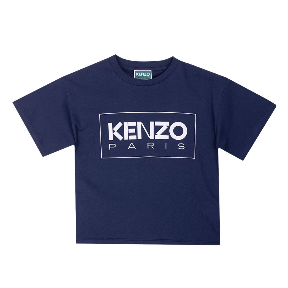 Kenzo Kids K55010 Box Logo T Shirt