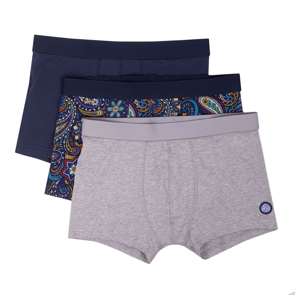Pretty Green Marriot Paisley 3 Pack Boxer