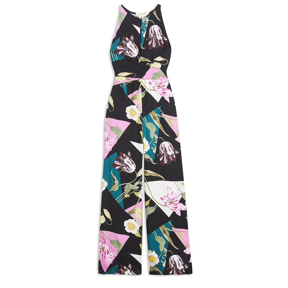 Ted Baker Maudee Printed Halterneck Jumpsuit