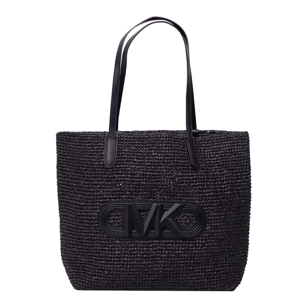 Michael Kors Eliza Raffia Tote Bag