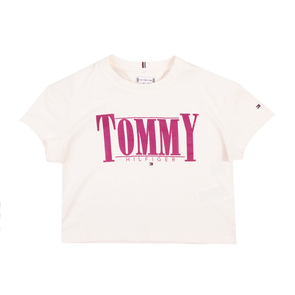 Tommy Hilfiger Kids Sateen Logo T Shirt