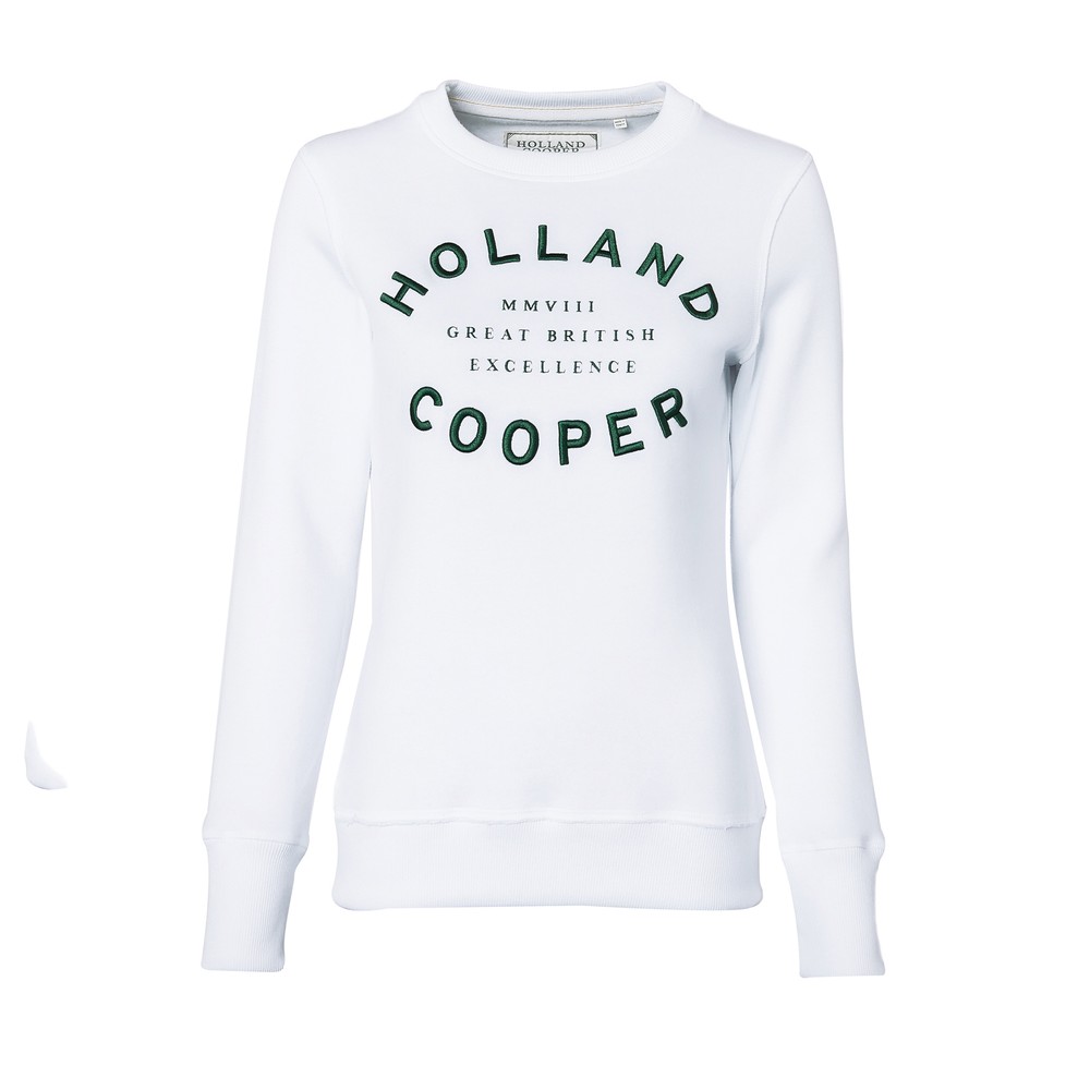 Holland Cooper Varsity Crew Sweatshirt