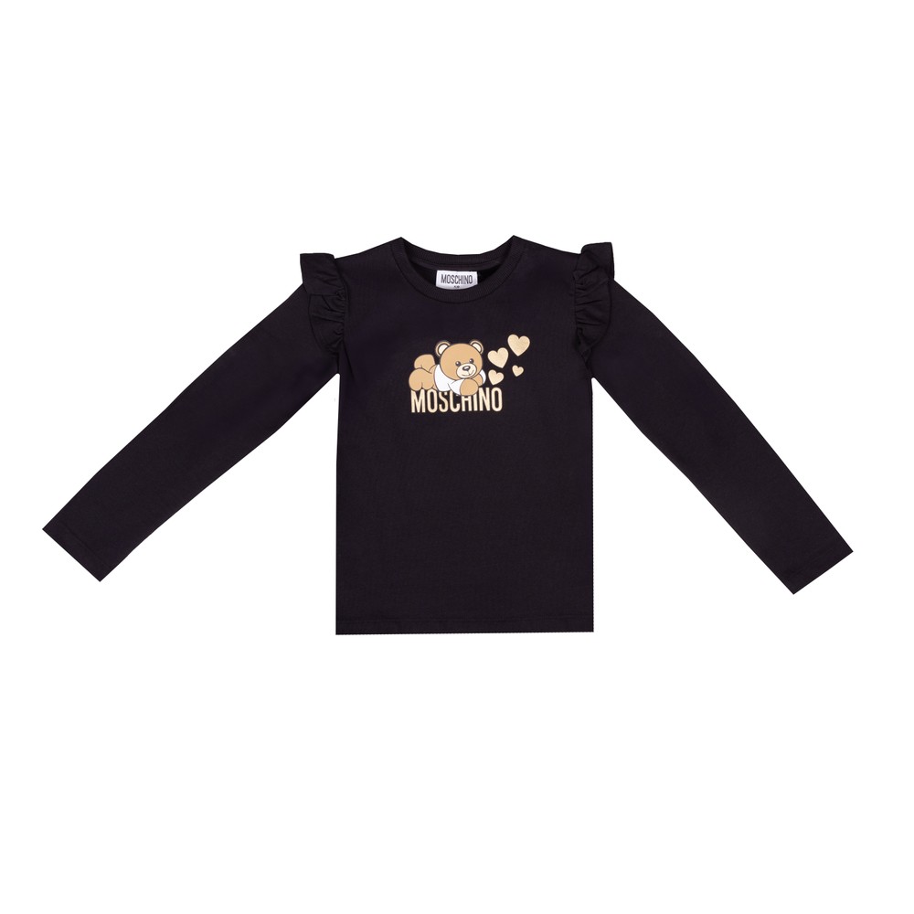 Moschino Heart Bear Logo T Shirt