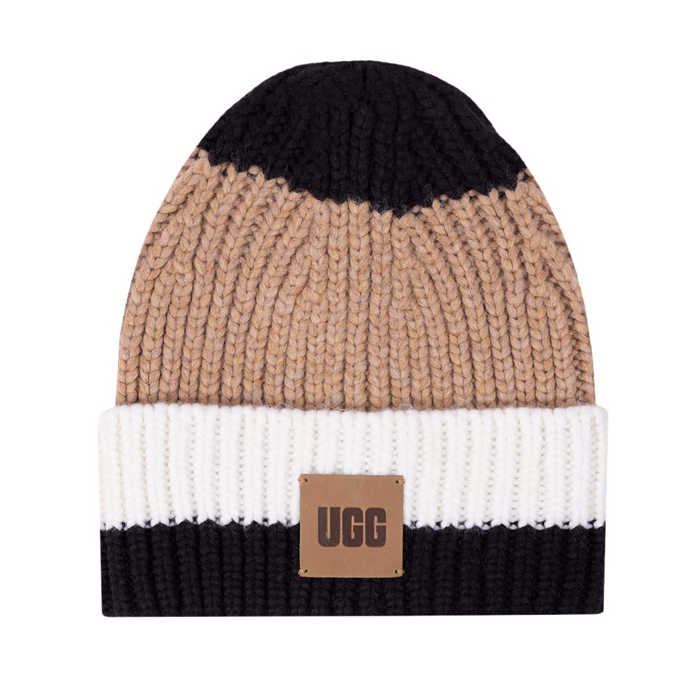 Ugg Chunky Rib Beanie With Logo